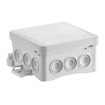 Puszka instalacyjna naścienna NS5 FASTBOX&HOOK szary SIMET (35360102)