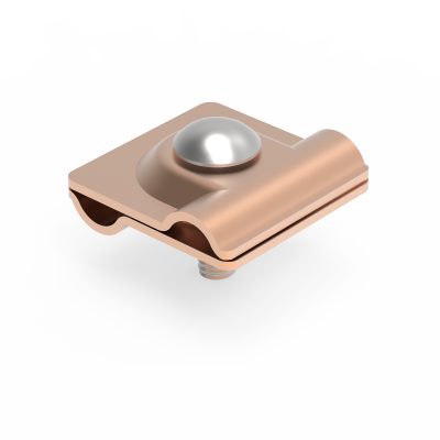 CU ZŁĄCZE KRZYŻOWE 1-OTWOROWE 55.2 CU ELKO BIS (95500203)