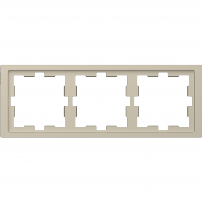Merten D-Life ramka 3-krotna piasek sahary MTN4030-6533 SCHNEIDER (MTN4030-6533)