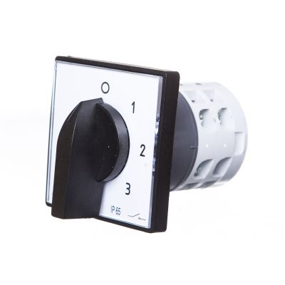 Łącznik krzywkowy 0-1-2-3P 25A IP65 z płytką Łuk E25-62 952561 ELEKTROMET (952561)