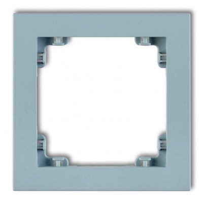 KARLIK DECO Ramka pojedyncza z tworzywa DECO Pastel Matt lazurowa 48DR-1 (48DR-1)