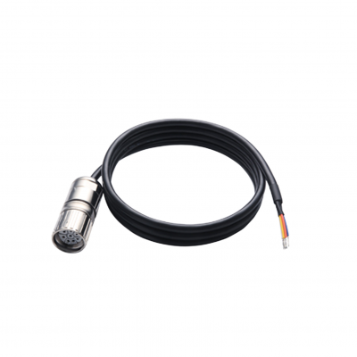 Kable zasilający 4x2,5mm2 + 2x1mm2 + 2x0,14mm2 3m jeden koniec z przyłączem M23 VW3M5502R30 SCHNEIDER (VW3M5502R30)