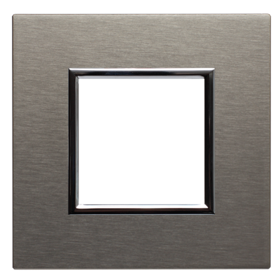 Ramka pojedyncza KOS DANTE metal -inox (4541281)