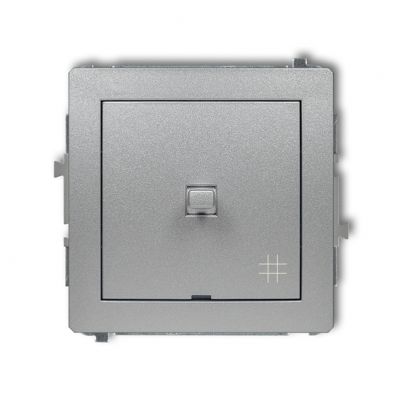 KARLIK DECO Łącznik krzyżowy w stylu amerykańskim srebrny metalik 7DWPUS-6 (7DWPUS-6)
