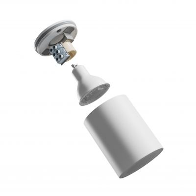 Oprawa natynkowa CHLOE GU10 IP44 70X90MM biały Spectrum Led (SLIP005064)