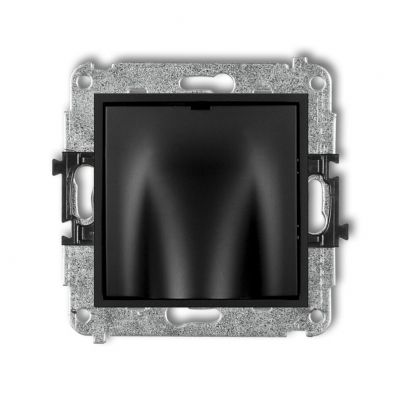 KARLIK MINI Wypust kablowy czarny mat 12MWPK (12MWPK)