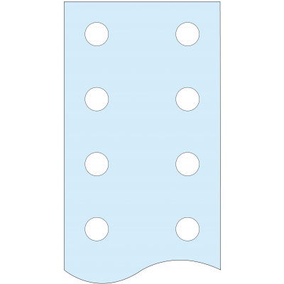 Rozdzielnice PrismaSet szyna miedziana 80x10mm LVS04528 SCHNEIDER (LVS04528)