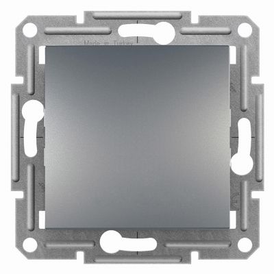 Asfora łącznik jednobiegunowy pojedynczy bez ramki stal EPH0100362 SCHNEIDER (EPH0100362)