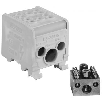 Odgałęźnik instalacyjny LZ1*35/16/16s szary SIMET (84168002)