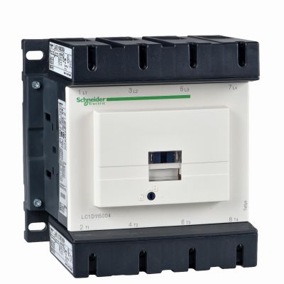 Stycznik 4 bieguny I=200A AC-1 styki 4 NO napięcie cewki 230 V AC LC1D115004P7 SCHNEIDER (LC1D115004P7)