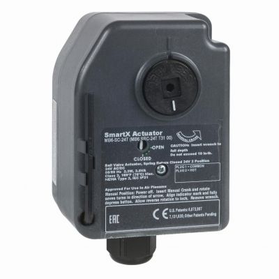 siłownik zaworu sprężyna powrotna 6 Nm sterowanie on/off zasilanie 24 VAC NC MB6-SC-24T SCHNEIDER (MB6-SC-24T)