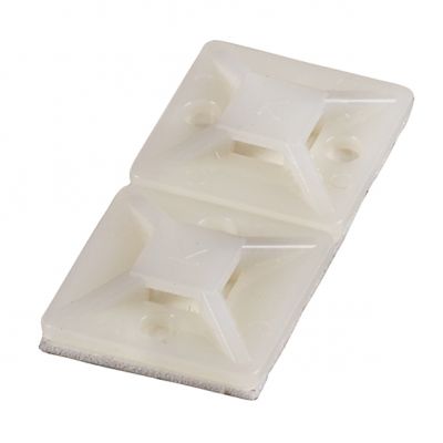 Samoprzylepne uchwyty do opasek szer. 3,6 mm 19 x 19 mm* 262160 HAUPA (262160)