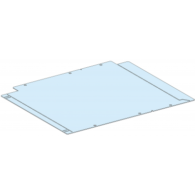 Rozdzielnice PrismaSet zwykła przegroda do szyn poziomych 400x 400mm LVS04915 SCHNEIDER (LVS04915)