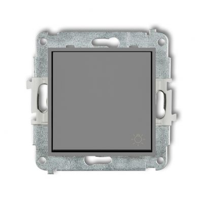 KARLIK MINI Mechanizm łącznika zwierny światło szary mat 27MWP-5 (27MWP-5)