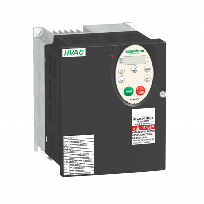 Przemiennik częstotliwości ATV212 3 fazowe 380/480VAC 50/60Hz 4kW 9.1A IP21 ATV212HU40N4 SCHNEIDER (ATV212HU40N4)