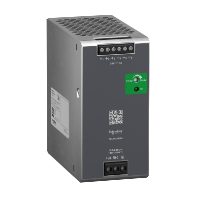 Zasilacz regulowany 100-240 V AC/24V DC 10 A jednofazowy zoptymalizowany ABLS1A24100 SCHNEIDER (ABLS1A24100)