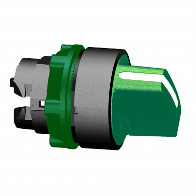 Harmony XB5 Przełącznik krótkiego 3 pozycyjnego z samopowrotem zielony plastikowy ZB5AD503 SCHNEIDER (ZB5AD503)