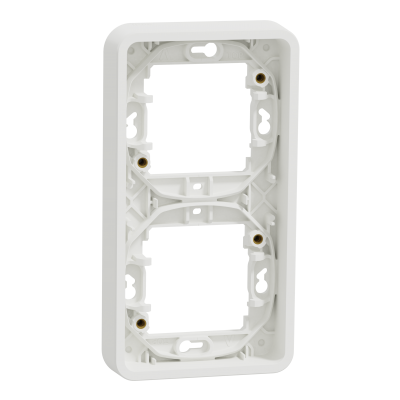 Mureva podstawa puszka IP55 podtynkowa podwójna pionowa biała MUR39151 SCHNEIDER (MUR39151)