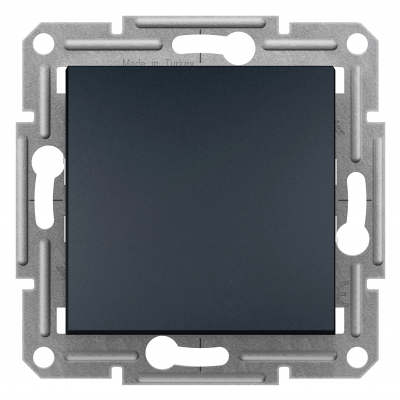 Asfora łącznik jednobiegunowy pojedynczy bez ramki antracyt EPH0100371 SCHNEIDER (EPH0100371)