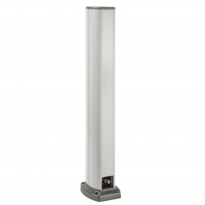 Optiline 45 słupek instalacyjny dwustronny biel polarna 700mm z uchwytem podłogowym ISM20203P SCHNEIDER (ISM20203P)