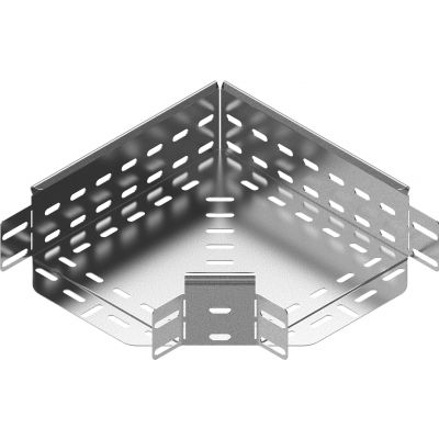Kolanko 90° 100x80mm Grubość 1,00 mm KKJ100H80 182110 BAKS (182110)