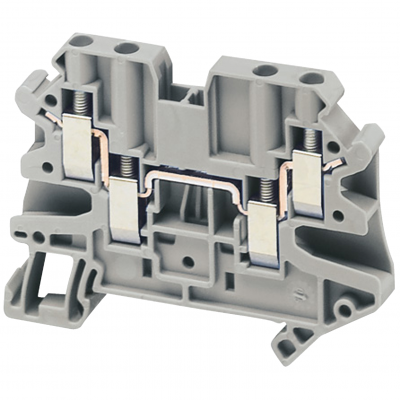 Złączka szynowa 4-przewodowa 4mm2 szara ATEX NSYTRV44 SCHNEIDER (NSYTRV44)