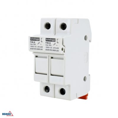 Podstawa bezpiecznikowa 2P 10x38 1000V DC 32A BEMKO BEMKO (A13-FHB-2P-DC1000-32)