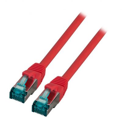 Patchcord RJ45 S/FTP kat. 6A LSZH czerwony 2m MK6001.2R C&C Partners (MK6001.2R)