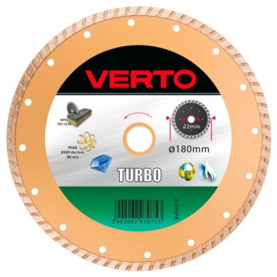 Tarcza diamentowa 180 x 22,2 mm, turbo 61H3P8 GTX (61H3P8)