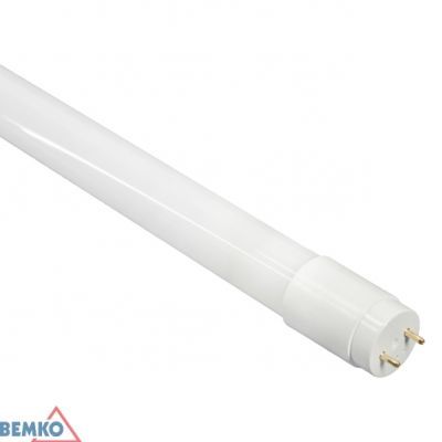 TUBA LED T8 HIGH LUMEN 1200MM 18W  6000K 2450LM ZASILANIE JEDNOSTRONNE KLOSZ MLECZNY D89-HL-T8-LED120-ZJM-6K BEMKO (D89-HL-T8-LED120-ZJM-6K)