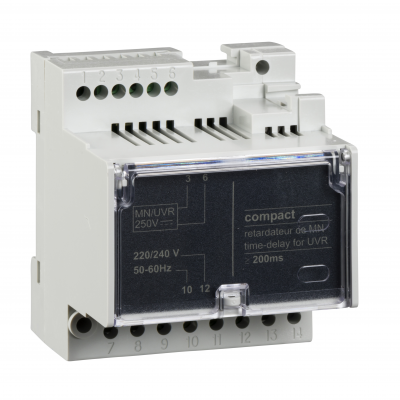 Compact NSX moduł opóźniający do wyzwalacza MN R - 220-240VAC LV429427 SCHNEIDER (LV429427)