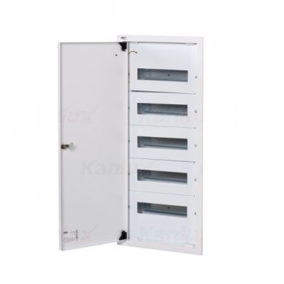 KP-DB-I-MF-512 Rozdzielnica podtynkowa 5x12 metalowa IP30 35683 KANLUX (35683)