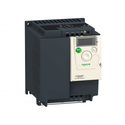 Przemiennik częstotliwości ATV12 3 fazowe 200/240VAC 50/60Hz 4kW 16.7A IP20 ATV12HU40M3 SCHNEIDER (ATV12HU40M3)