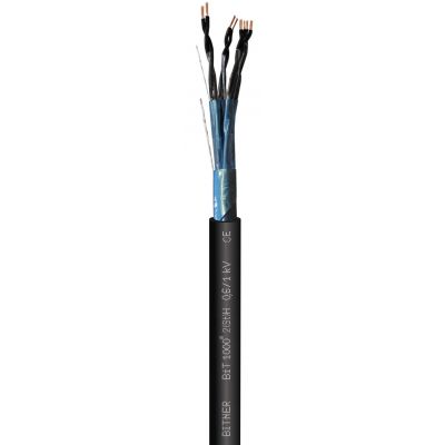 BiT 1000 2(St) H 6x2x2,5 Bezhalogenowy, parowany, giętki kabel sterownicze, ekran ogólny z żyłami numerowanymi, do zastosowań wnętrzowych i zewnętrznych oraz do uładania w ziemi, 0,6/1 kV BITNER (H62070)