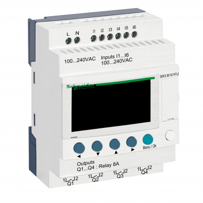 Zelio Logic 120VAC SR3B101FU SCHNEIDER (SR3B101FU)
