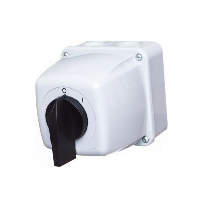 Łącznik krzywkowy 0-I 3P 63A IP44 w obudowie ŁK 63-13 926301 ELEKTROMET (926301)