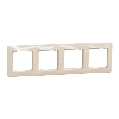 Sedna Design & Elements Ramka poczwórna beżowa SDD312804 SCHNEIDER (SDD312804)