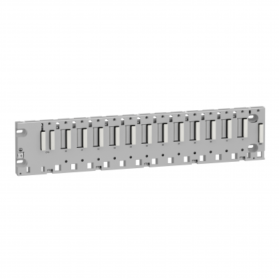 Modicon X80 płyta typu Rack 12 otworów,montaż panelowy lub płytowy BMXXBP1200 SCHNEIDER (BMXXBP1200)