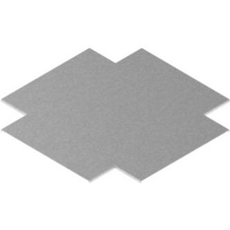 Pokrywa czwórnika kanału Grubość 1,00 mm PCZKN190 500619 BAKS (500619)