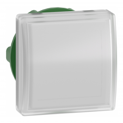 Harmony XB5 Główka lampki sygnalizacyjnej fi22 biała LED kwadratowa plastikowa ZB5CV013 SCHNEIDER (ZB5CV013)