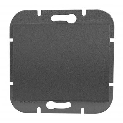 Łącznik podtynkowy jednobiegunowy Onyx, 10A, 250V, WP-1O, czarny (OR-OE-7500/B)