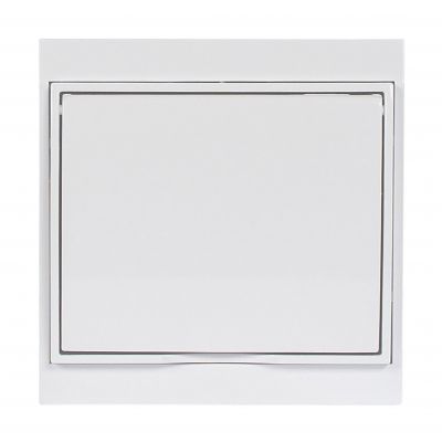 Gniazdo pojedyncze podtynkowe 2P+Z, Schuko, bryzgoszczelne z klapką Luna, 16A, 250V, PT-17LH, biały (OR-OE-7605(GS)/WW)