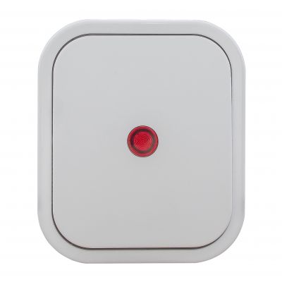 Łącznik natynkowy schodowy B2, 10A, 250V, IP54, WNT-5B2, biały (OR-OE-7802/W)
