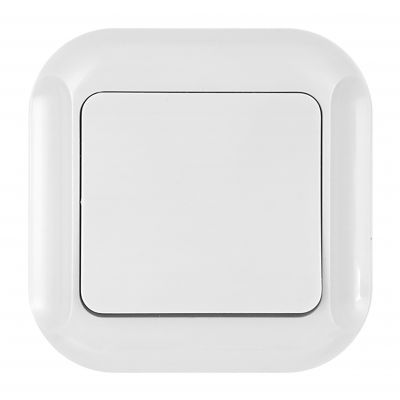 Łącznik podtynkowy 10A, 250V, 1-biegunowy, TOPAZ, biały (WP-1TB BIAŁY)