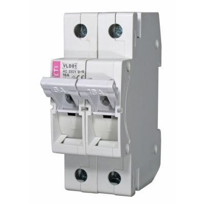 Rozłącznik bezpiecznikowy VLD01 6A 1P+N 002261016 ETI (002261016)
