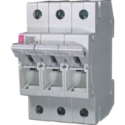 Rozłącznik bezpiecznikowy VLD01 6A 3P 002261011 ETI (002261011)