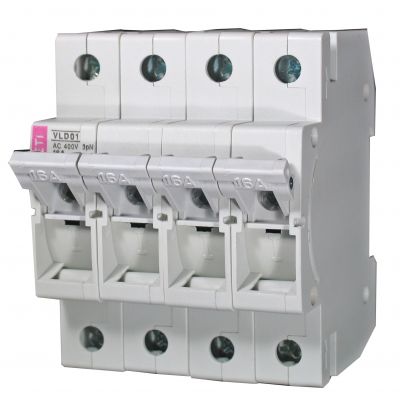 Rozłącznik bezpiecznikowy VLD01 16A 3P+N 002261023 ETI (002261023)