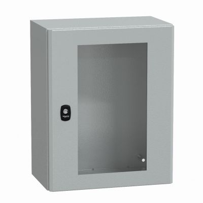 Spacial Obudowa wisząca S3D drzwi transparentne IP66 500x 400x 250mm NSYS3D5425T SCHNEIDER (NSYS3D5425T)