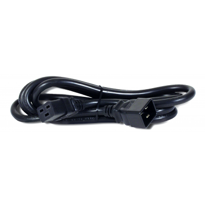 Kabel zasilający 16A o długości 1,8m C19 na C20 (90 stopni) - 6szt. AP98896F AP9887 SCHNEIDER (AP9887)