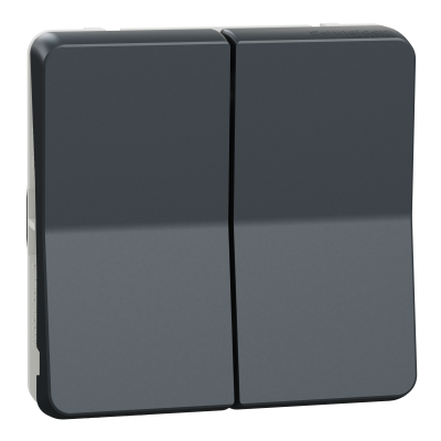 Mureva mechanizm łącznika schodowego podwójnego antracytowy MUR35019 SCHNEIDER (MUR35019)